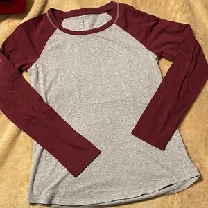 Justice Girls Long Sleeve Raglan Baseball Shirt Sz 12 BOGO